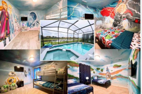 SLEEP 21 LAKE-VIEW NEW 7 BR THEME VACATION HOUSE